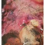 Astride the Whisper of Chaos 4, watercolor on plastic, by Hunter Wild
